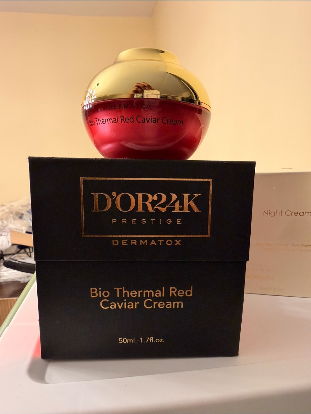 D'OR24K Prestige Bio Thermal Red Caviar Cream